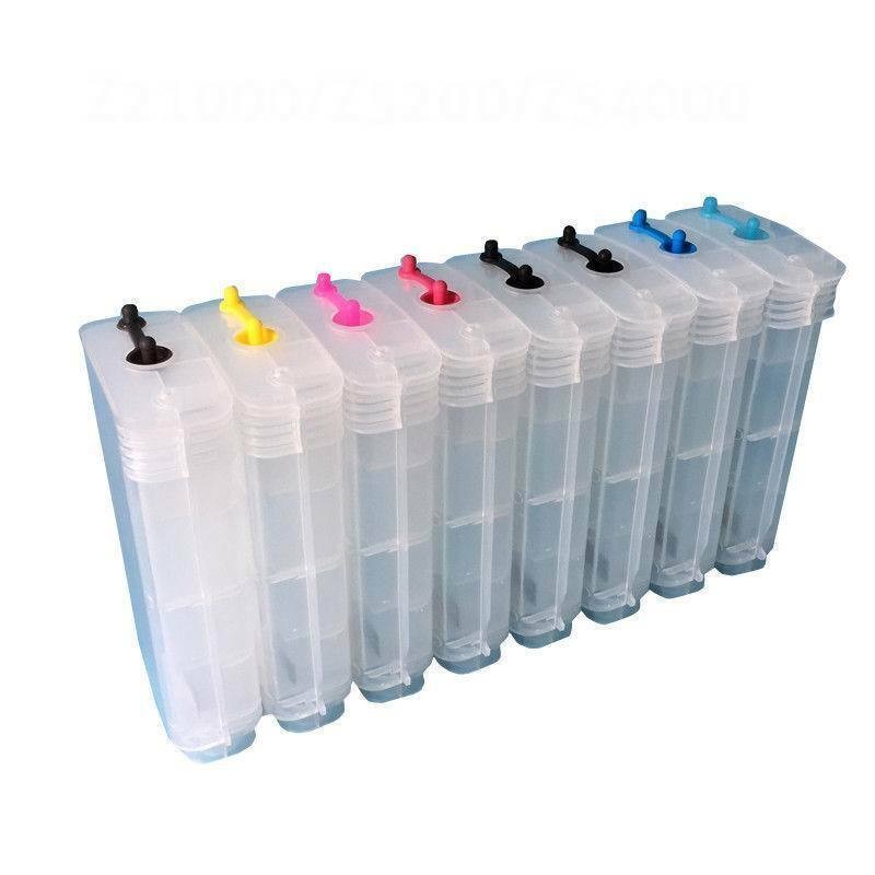 Empty Refillable 70 Ink Cartridges 130ml 8-Pack for DesignJet Z2100 Z5200