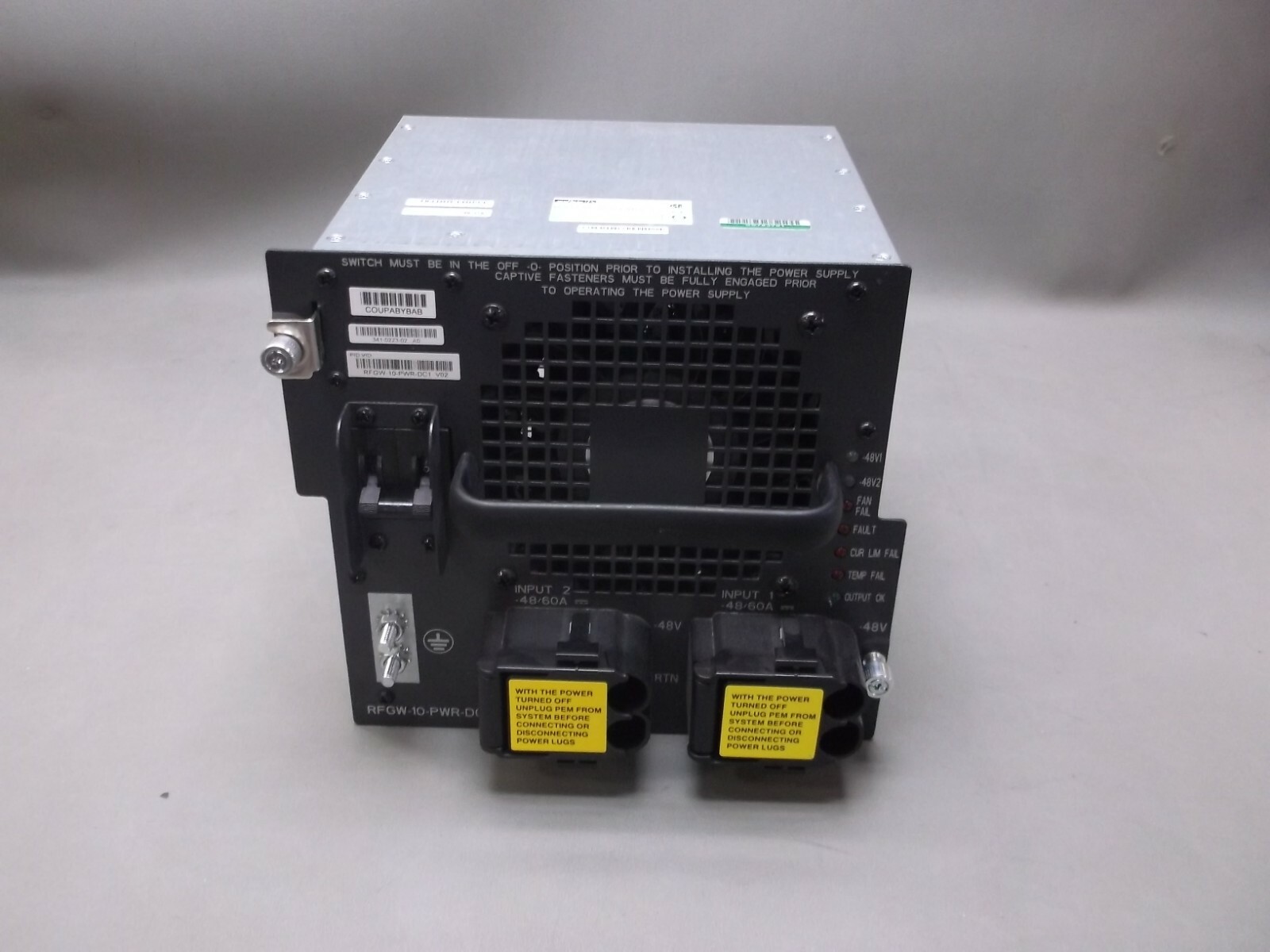 CISCO RFGW-10-PWR-DC1 4405 DC POWER SUPPLY FOR RF GATEWAY