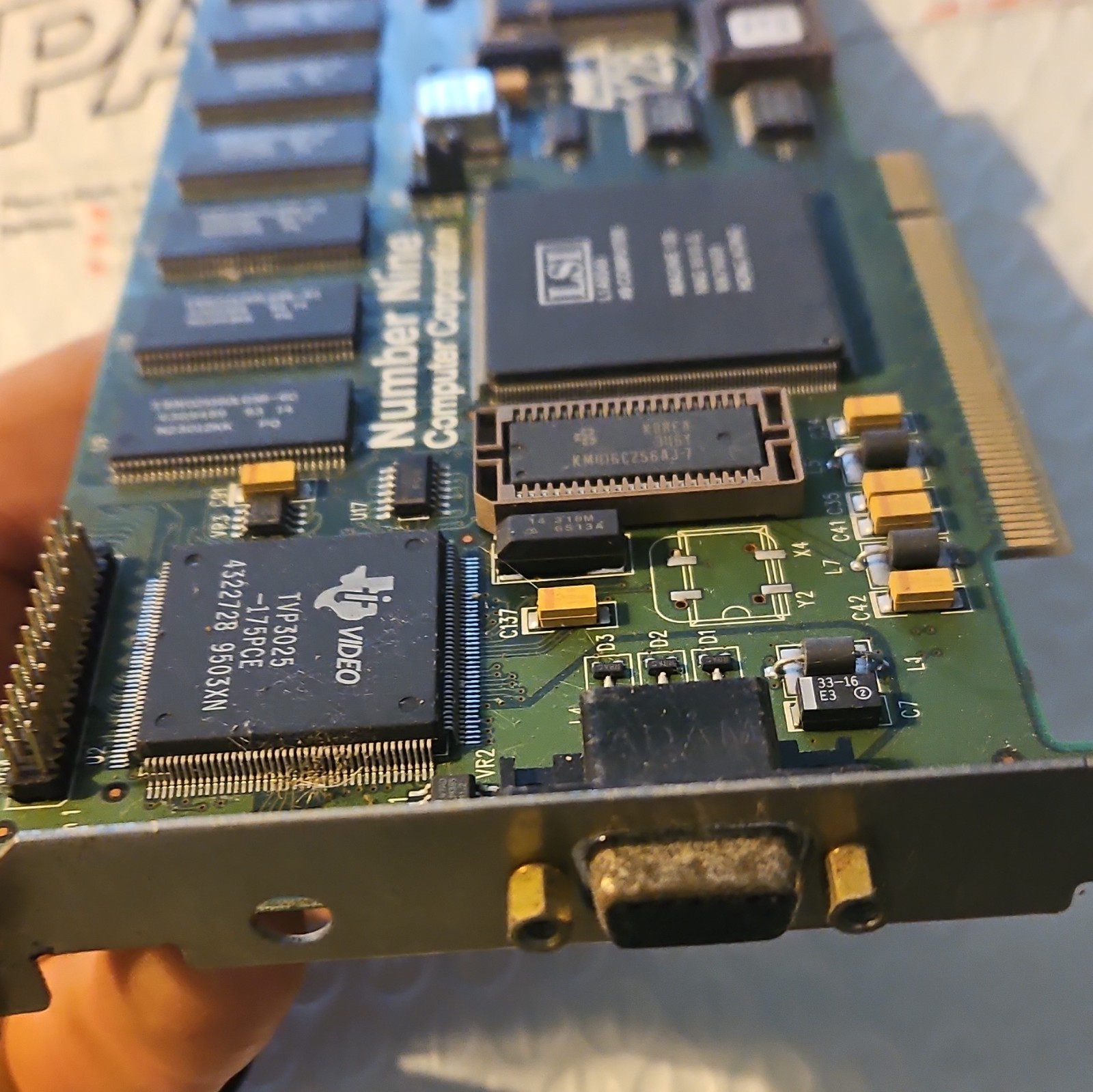 Number Nine Imagine 128 PCI VGA Graphics Card CL-GD5442 4MB EDO Multi-Monitor
