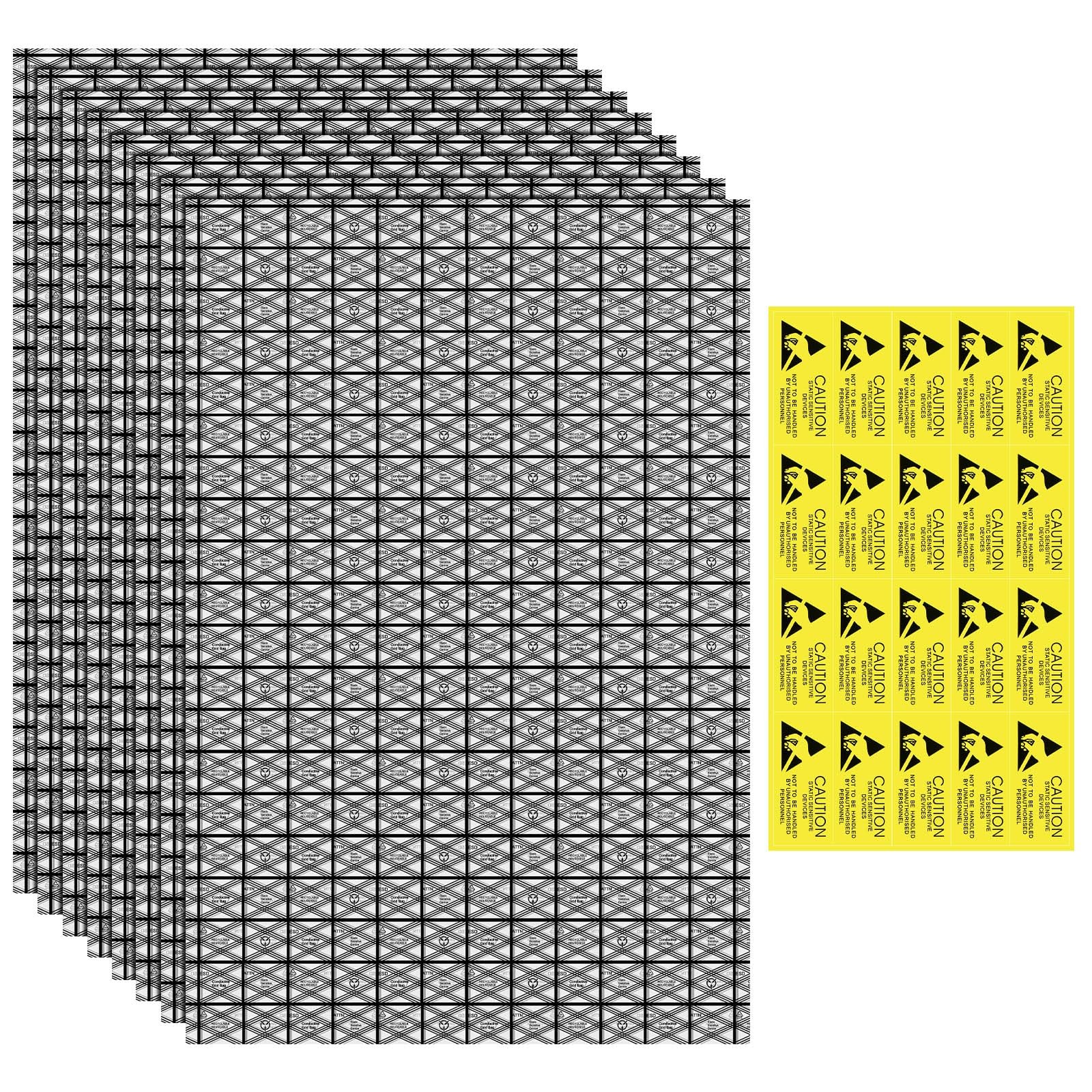 40 PCS Large Anti Static ESD Shielding Bags Open Top 16x24 Inch 40x60 cm
