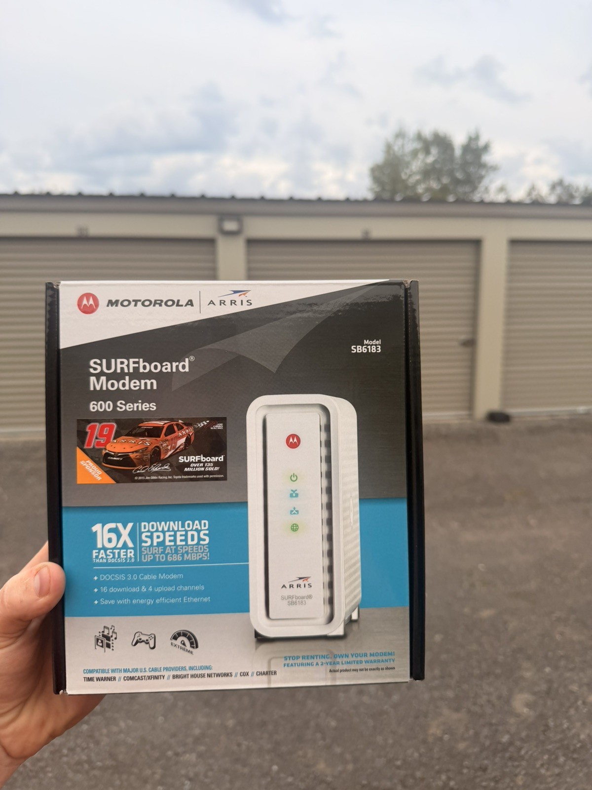NEW Motorola Arris SURFBoard Wi-Fi Modem 600 Series Model: SB6183 (Open Box)