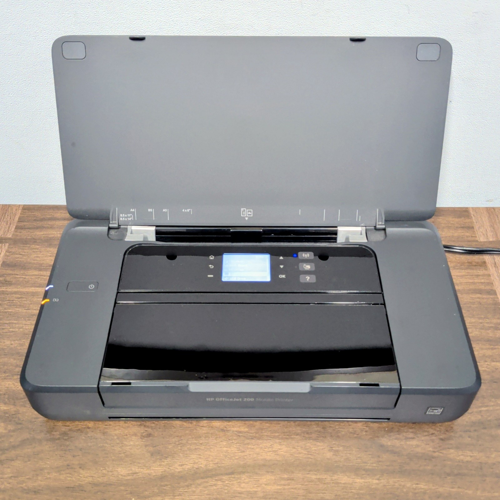 HP Officejet 200 Mobile Wireless Printer Tested has BRAND NEW INK with Battery