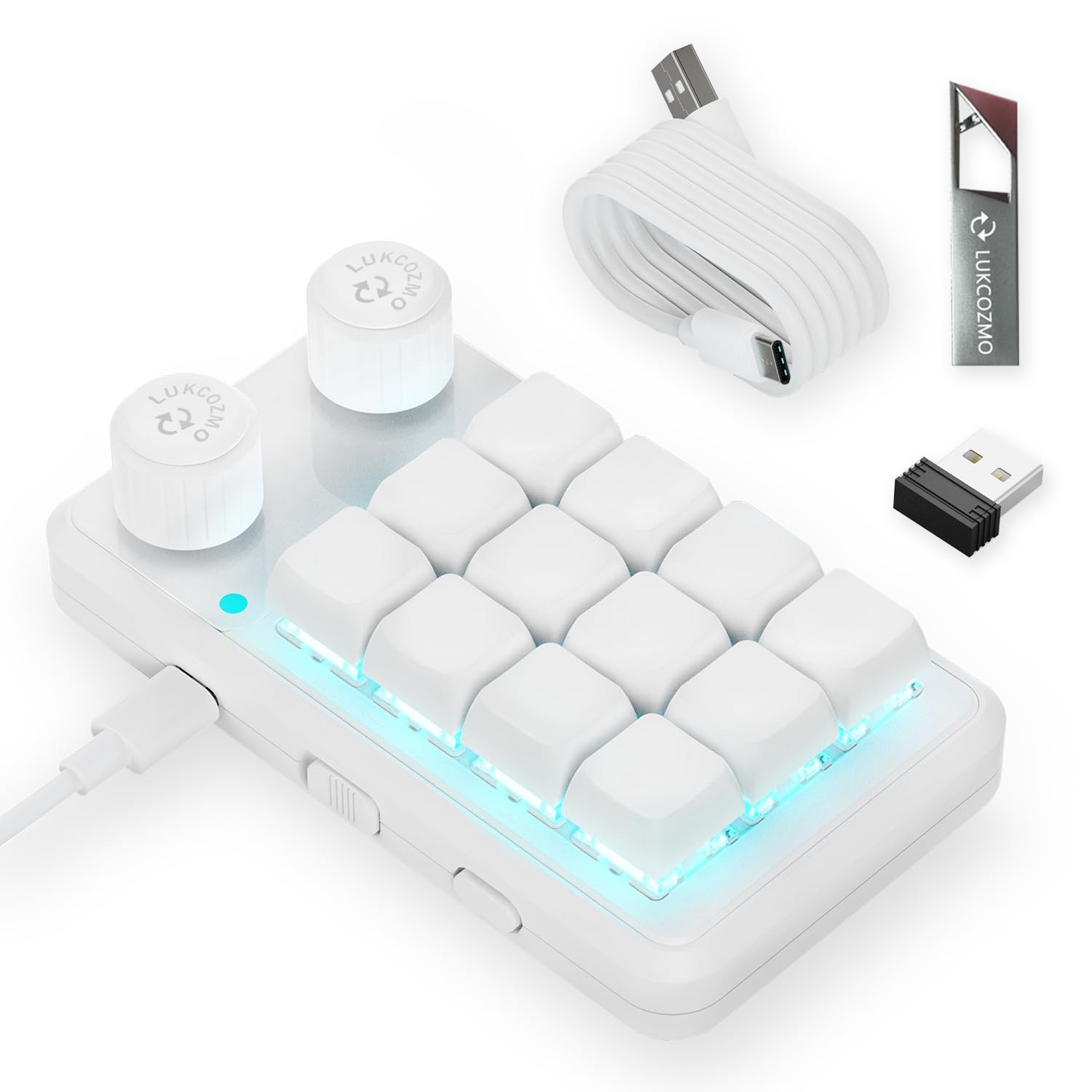 Macro Pad Macropad Keyboard Programmable Keypad Customized 12-Key Mini