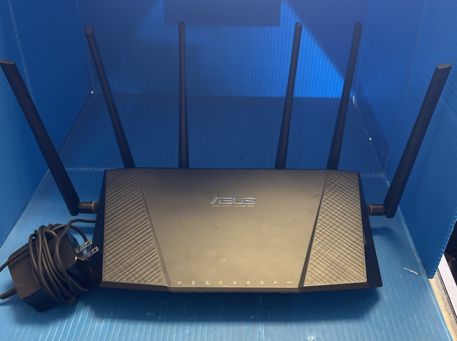 ASUS RT-AC3200 Tri-Band AC3200 Gigabit Router, 4 LAN, USB 3.0, Black