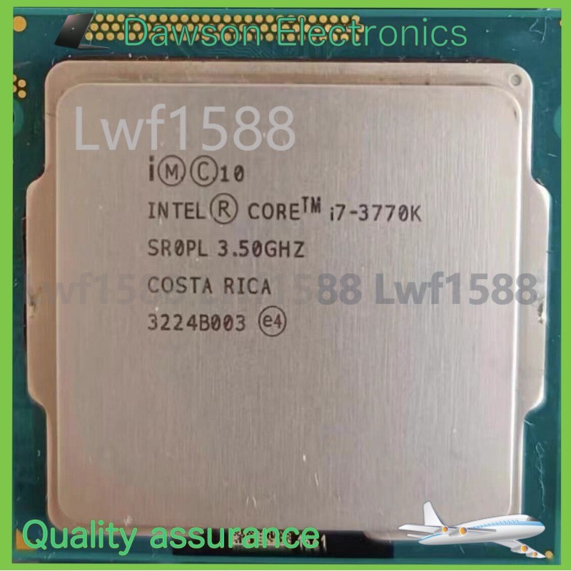Intel Core I7-3770K 3.5GHz LGA1155 SR0PL 4Core 8M Cach 5 GT/s DMI CPU Processor
