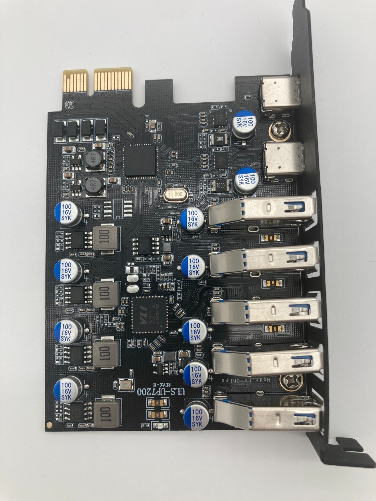 SEDNA - PCI Express USB 3.2 Gen I (5Gbps) 7 Port Adapter ( External 5A + 2C)