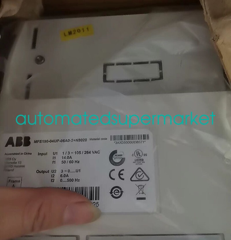 1Pcs New ABB MFE190-04UP-06A0-2+N8020 Servo Driver Shipping by DHL/FedEX