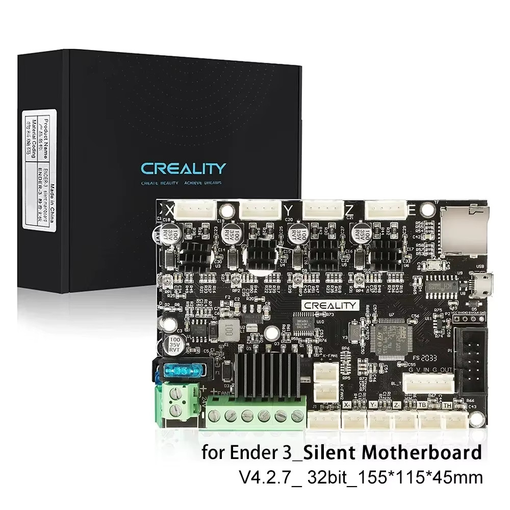 Ender 3 Upgraded Silent Motherboard Kit 32 Bit High Performance V4.2.7 with TMC2