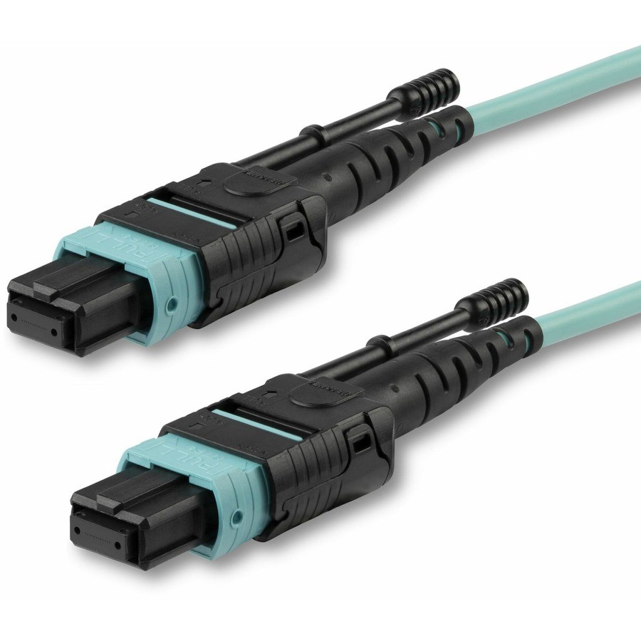 StarTech 3m (10ft) MTP(F)/PC OM3 Multimode Fiber Optic Cable, OFNP Plenum,