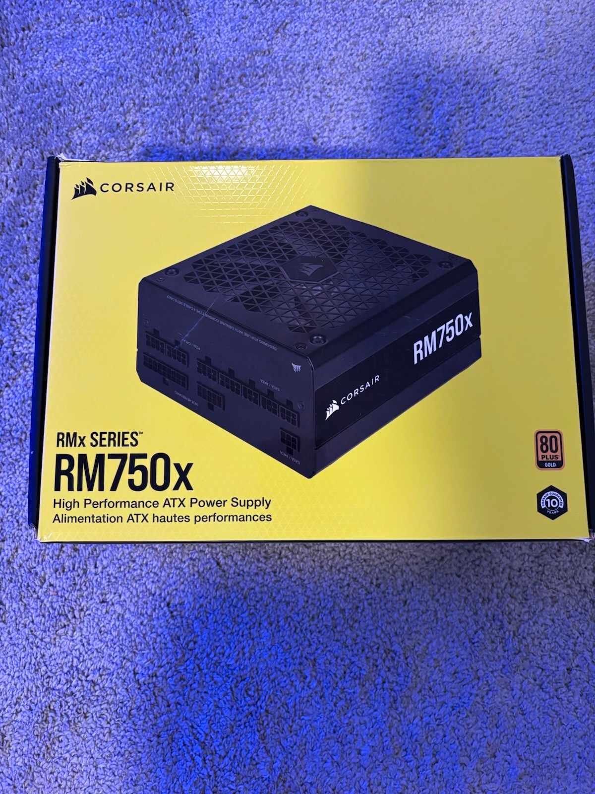 Corsair RM750x 750W ATX Modular 80 PLUS Gold Power Supply CP-9020199-NA