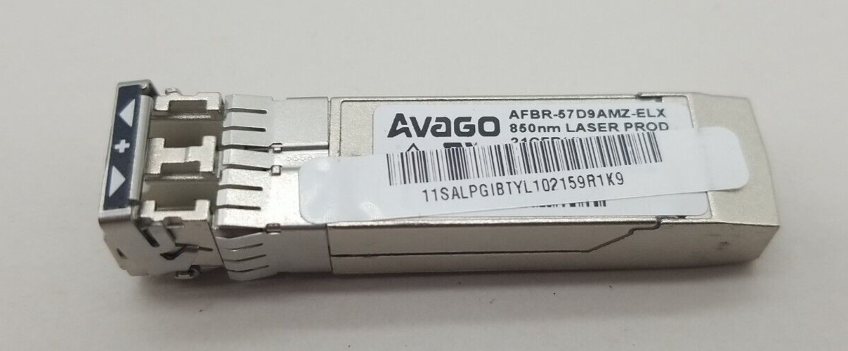 Avago AFBR-57D9AMZ 8 Gb Fibre Channel SFP+ Multimode Transceiver
