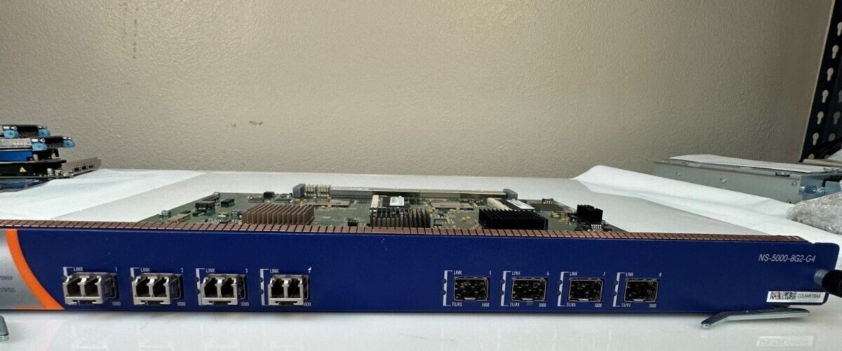 Juniper Netscreen NS-5000-8G2-G4-TX 3rd Gen 5000 8xG TX NS5200 NS5400