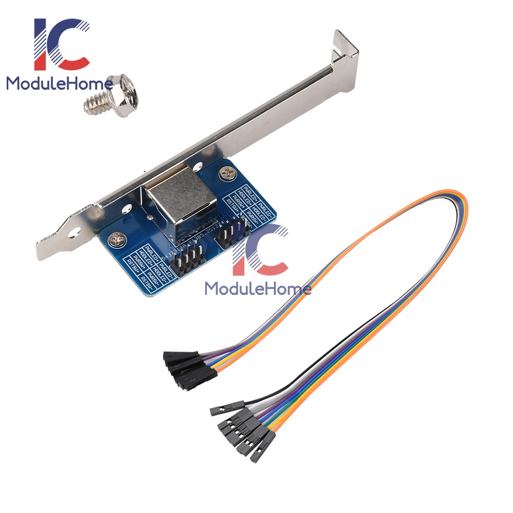 PiKVM ATX Power Control Board Remote Reset Module W/ 2.54mm Pin Header RJ45 Port