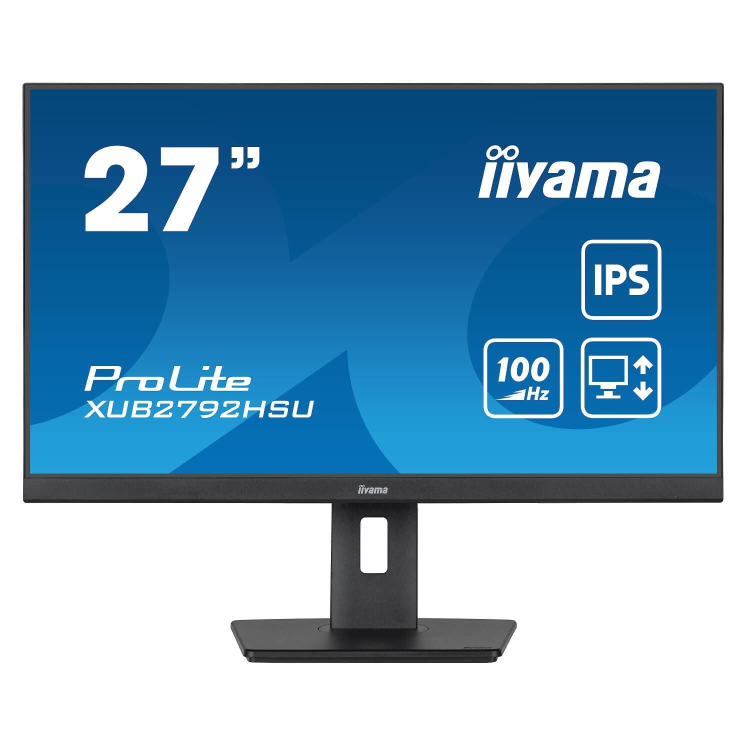 IIYAMA 27" ProLite IPS FHD 100Hz 0.4ms Monitor 250 cd/m2 1:1300 XUB2792HSU-B6