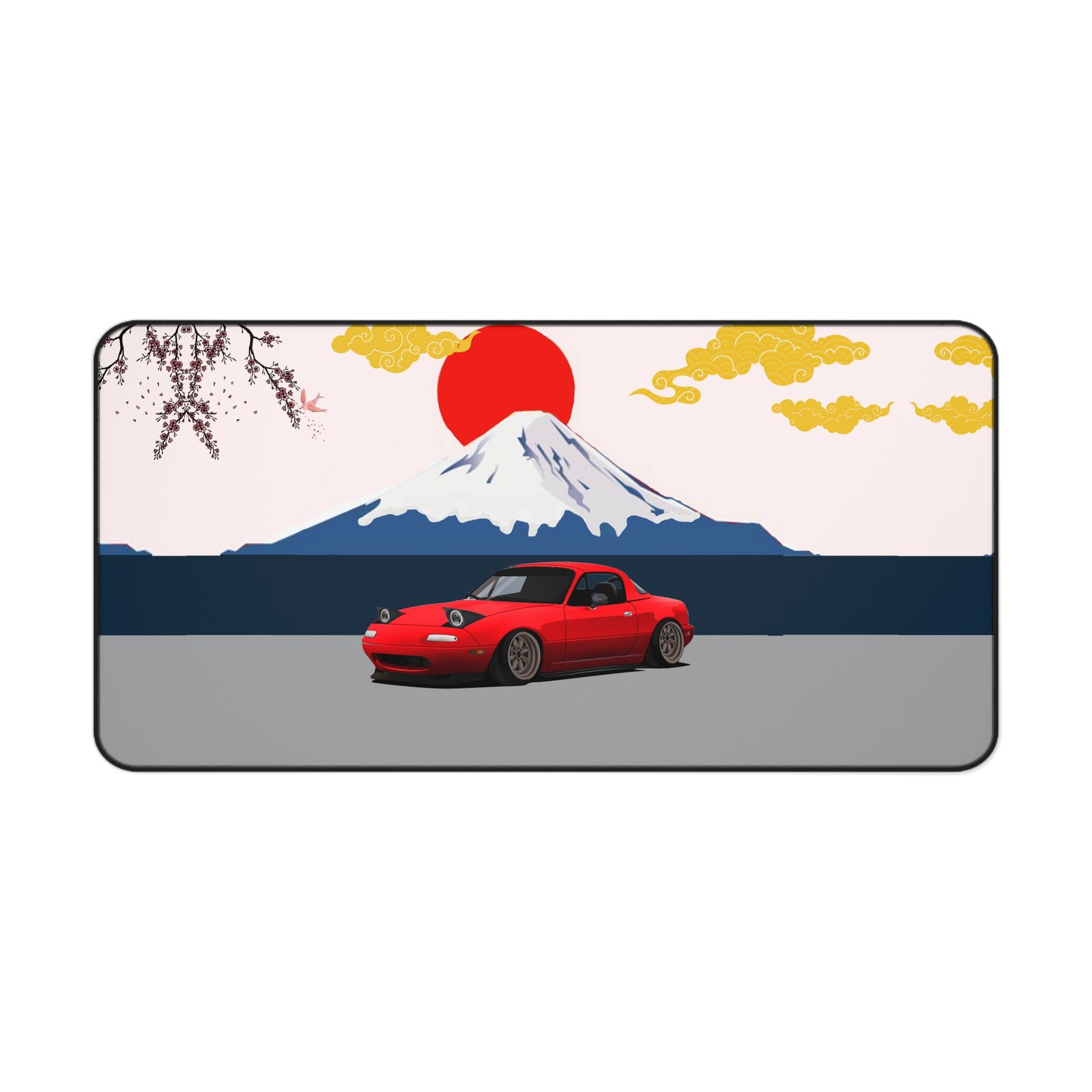 Mazda Miata Desk Mat Large Gaming Mouse Pad JDM Car Enthusiast Gift