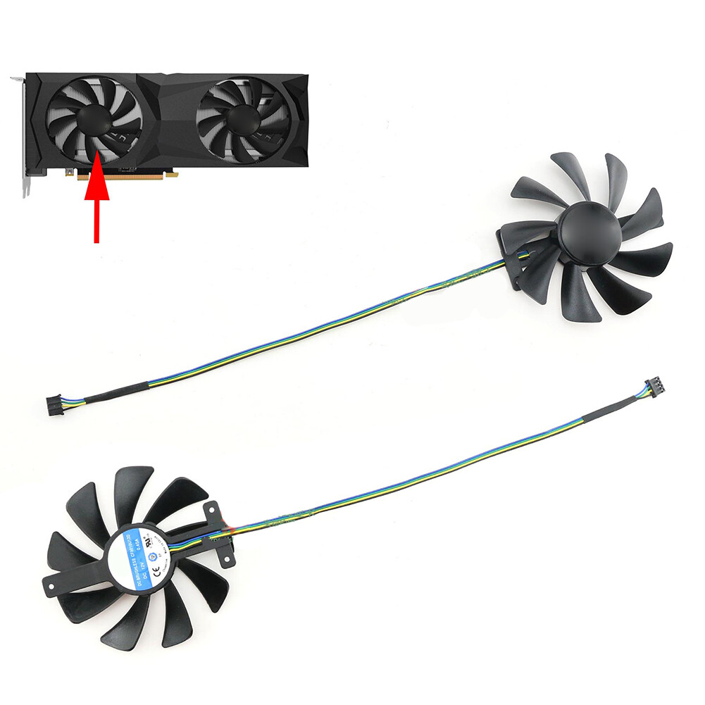 For ZOTAC RTX2080ti 2080 Twin Fan Graphics Card Cooling Fan CF9015H12S