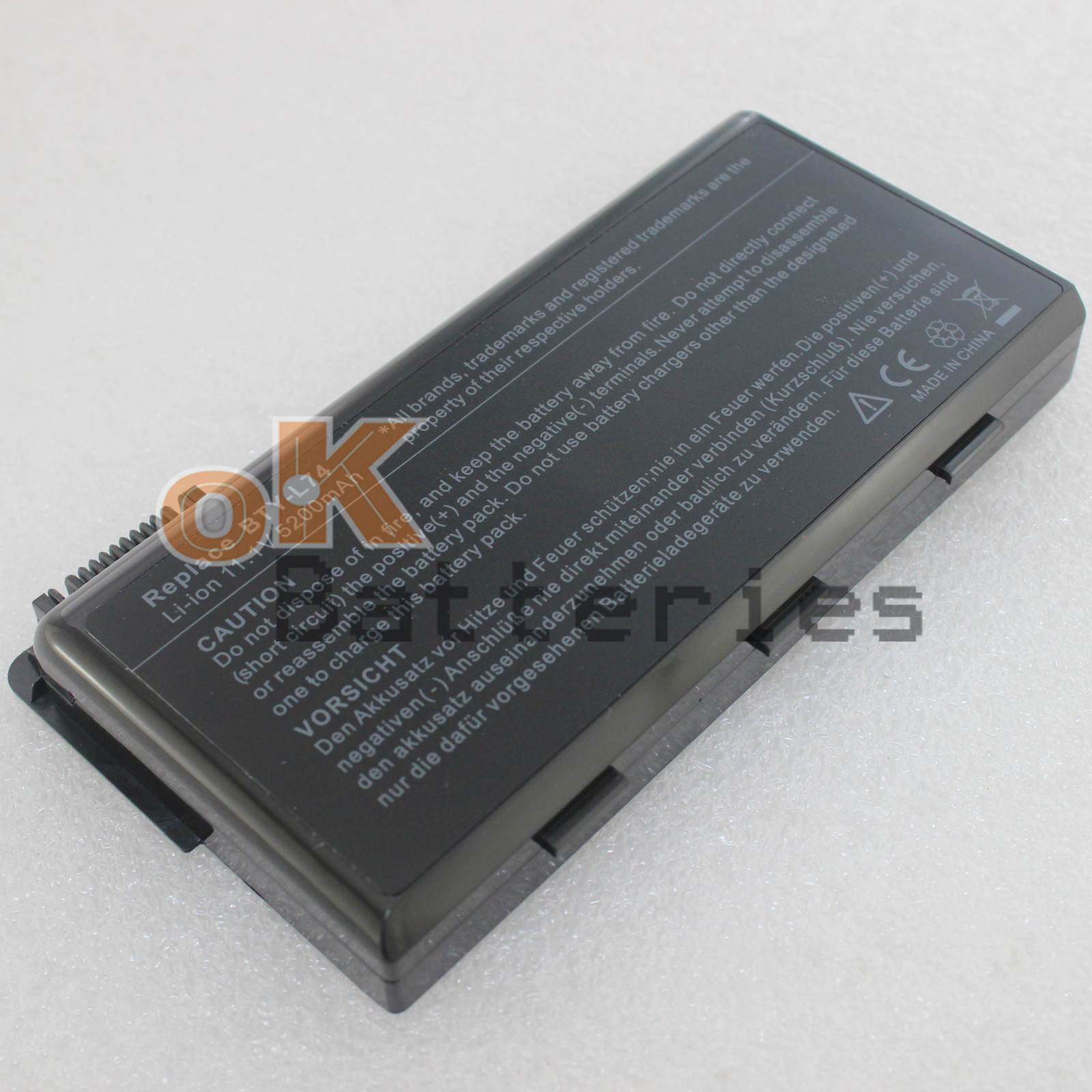 New Replace MSI Battery 6 Cells BTY-L74 BTY-L75 A5000 A6000 CR620 CR700 Laptop