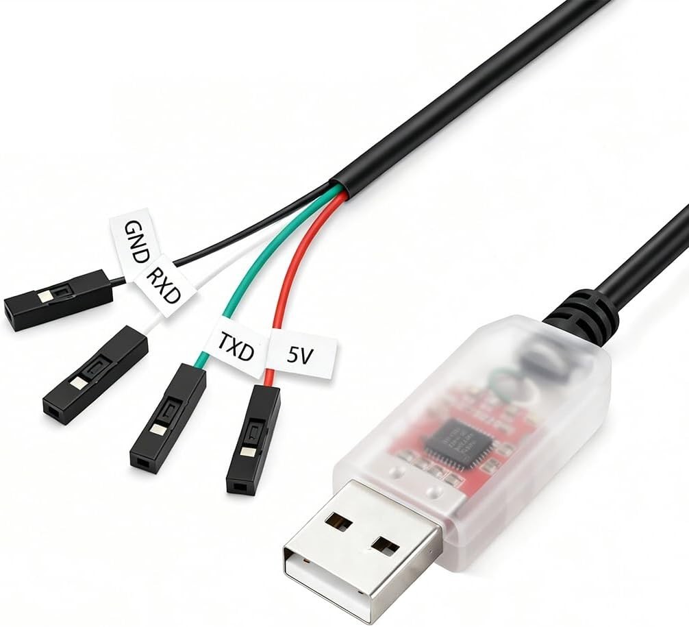 CP2102 USB to TTL Serial Adapter Cable, UART CP2102 USB to TTLfor Arduino, ESP32