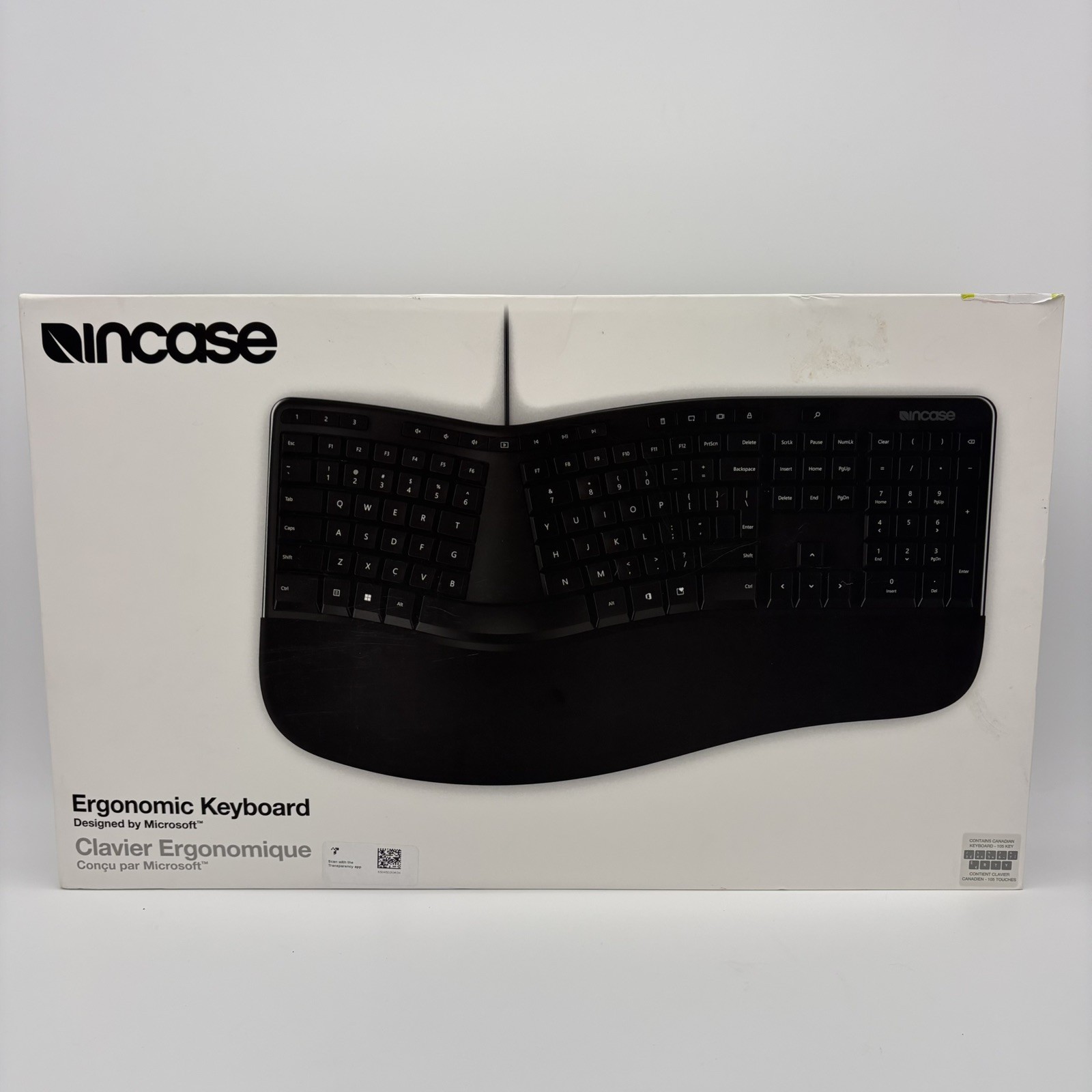 Incase Ergonomic Keyboard Designed by Microsoft Wired Open Box - *New*