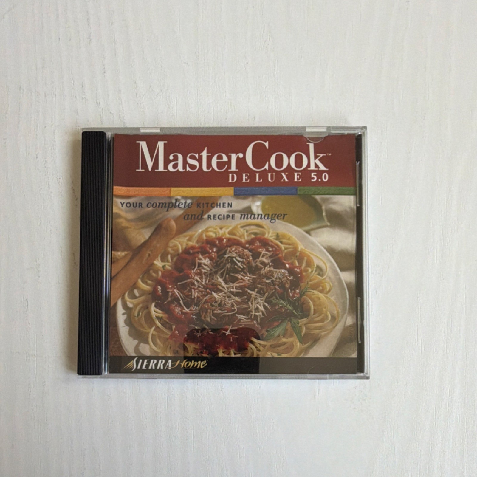 Sierra Home MasterCook Deluxe 5.0 Cooking Software CD Recipe Manager Kitchen
