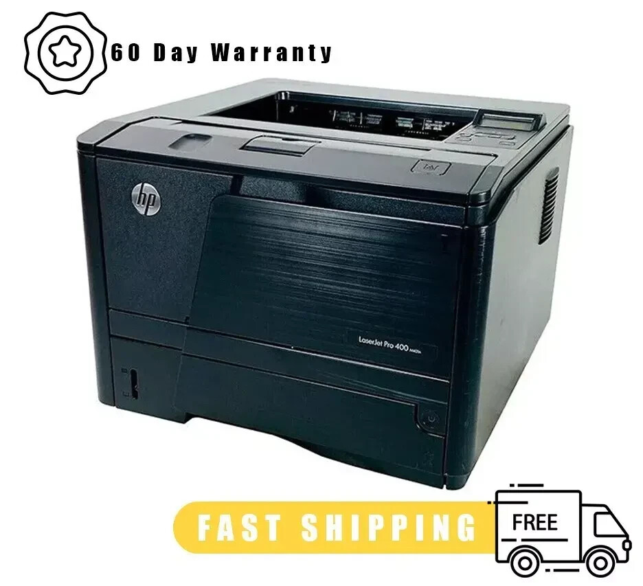 FULLY TESTED🔥HP LaserJet Pro 400 M401n (CZ195A) Network Laser Printer✔️w/Toner