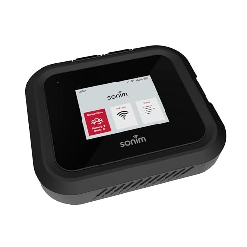 Sonim H500 5G Mobile Rugged Hotspot Travel Router Wi-Fi 6E, Carrier Unlocked
