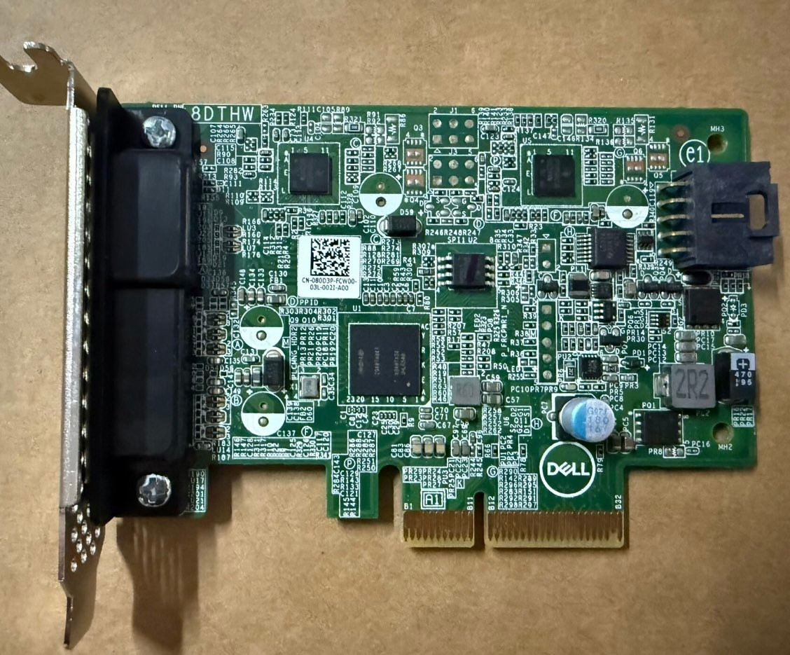 USED Dell 8DTHW Thunderbolt 3 Expansion Card DPWC500 080D3P