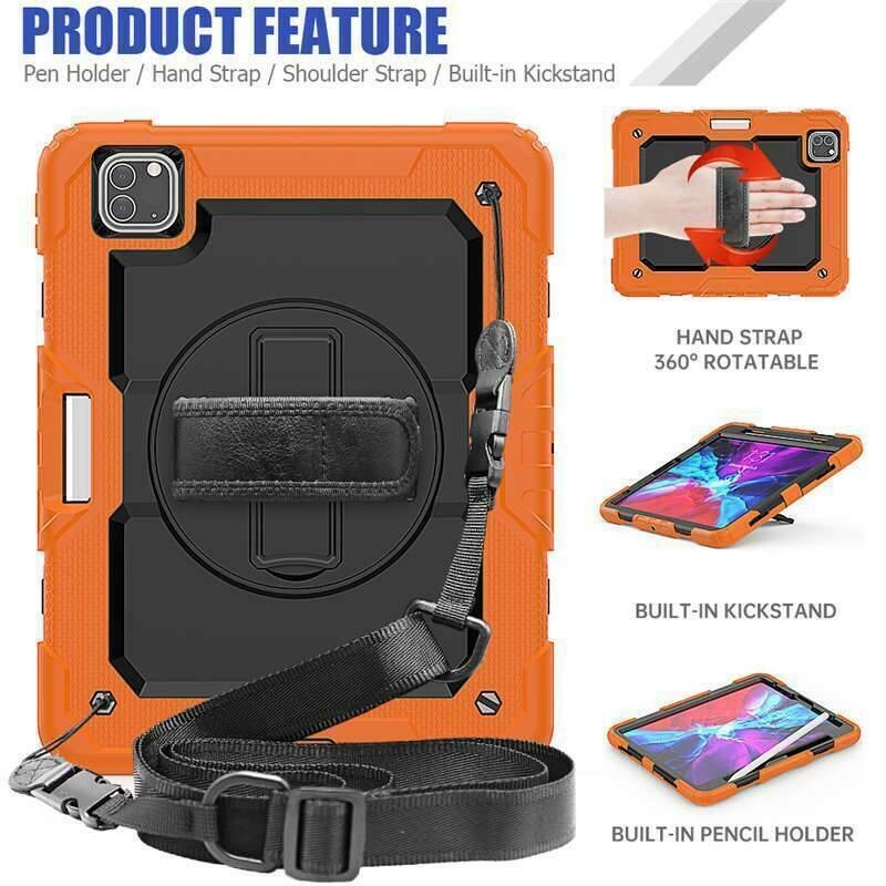 For iPad Pro 12.9" 6th/5th/4th/3rd Gen Shockproof Heavy Duty Tough Case Cover^
