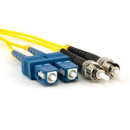 20 PACK LOT 5m SC-ST Duplex 9/125 OS2 Singlemode Patch Cable OFNR Yellow 16FT