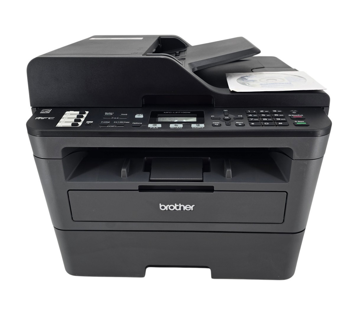 Brother MFC-L2710DW All-In-One Laser Printer - VERY LOW PAGE COUNT 1.2k - Tested