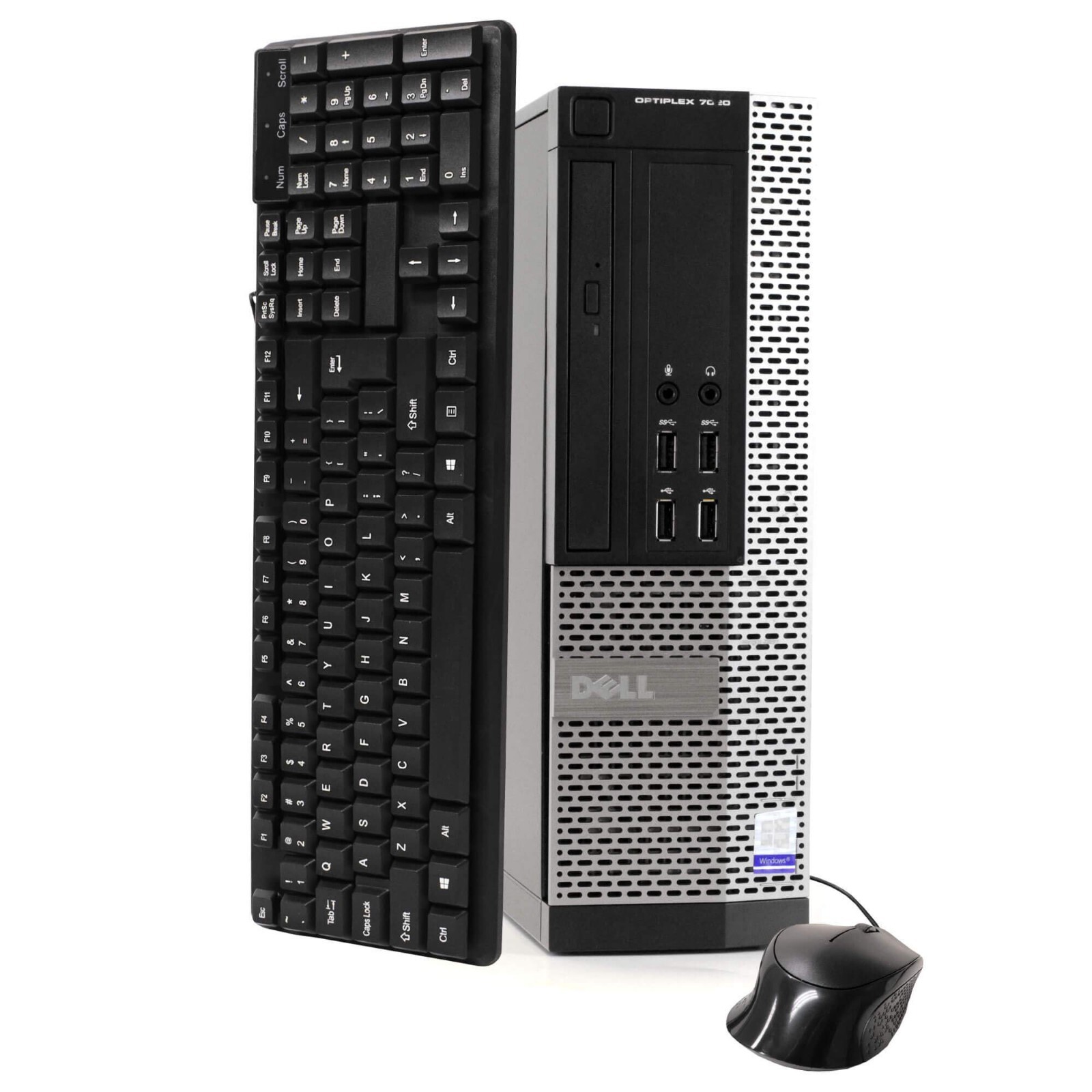 Dell Desktop PC Computer SFF Intel I5 16GB RAM 2TB HDD WIFI DVD Windows 10 Pro