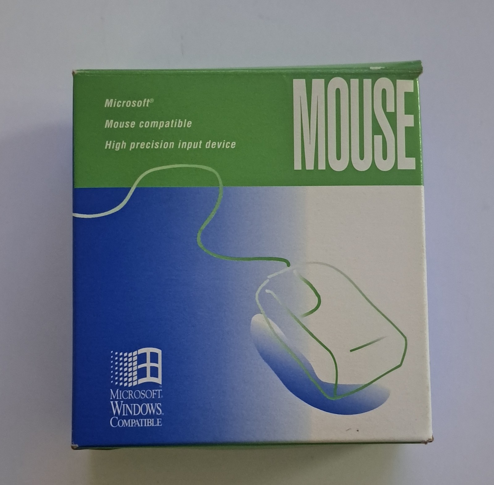 Computer Mouse Corded Microsoft Windows Compatible 1990's Vintage New