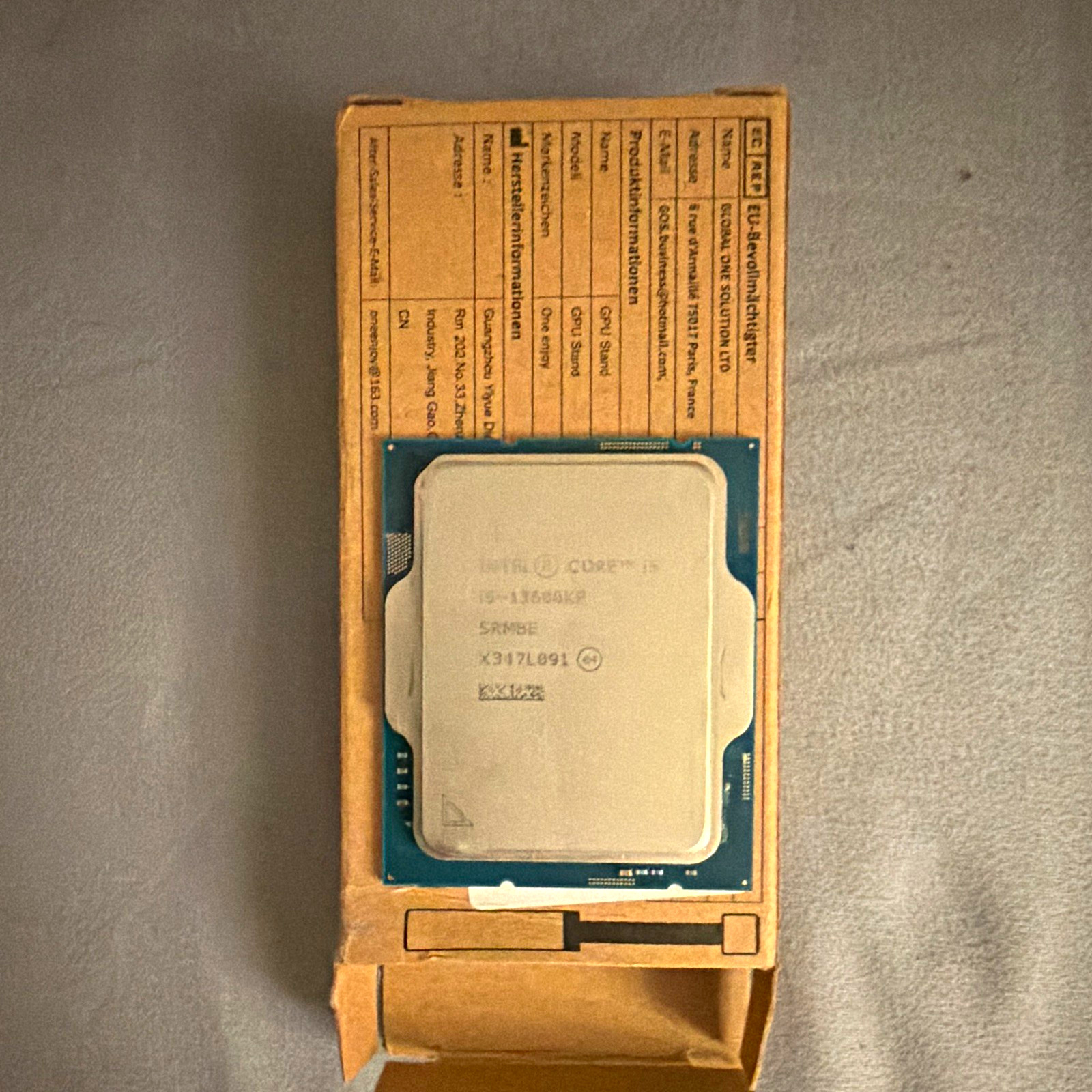Intel Core i5-13600KF 14-Core LGA1700 3.50GHz CPU Processor i5-13600KF