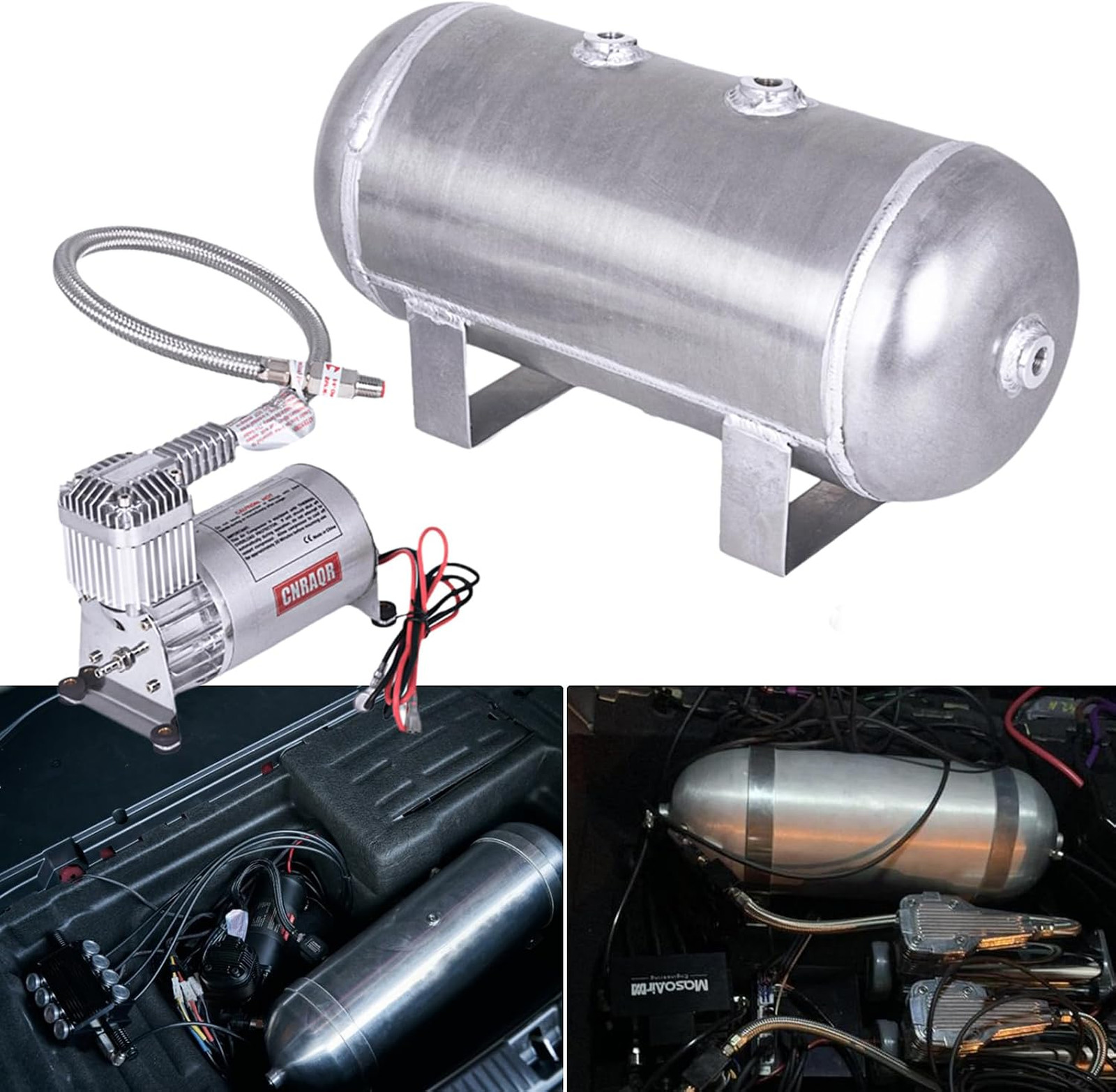 150 PSI Air Compressor with 1.6 Gallon 200 PSI Air Tank Aluminum Air Compressor