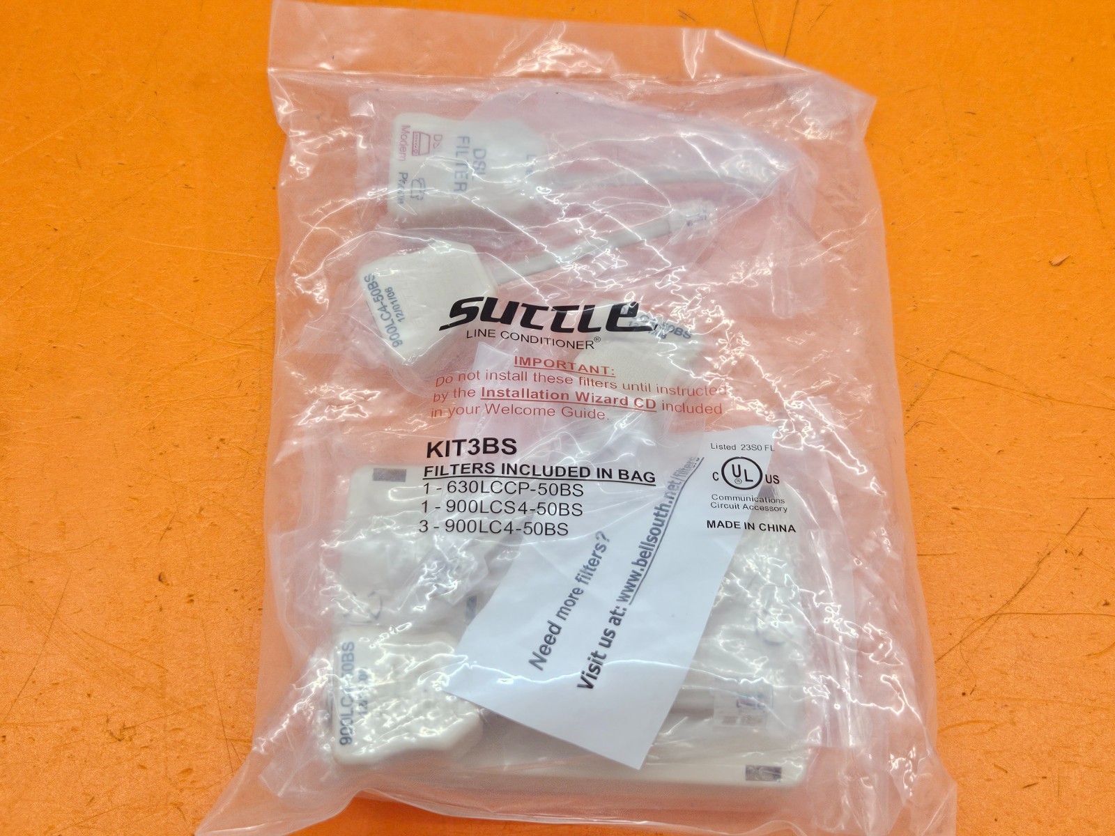 ⭐⭐⭐⭐⭐ Suttle DSL Phone Line Filter & Conditioner KIT3BS