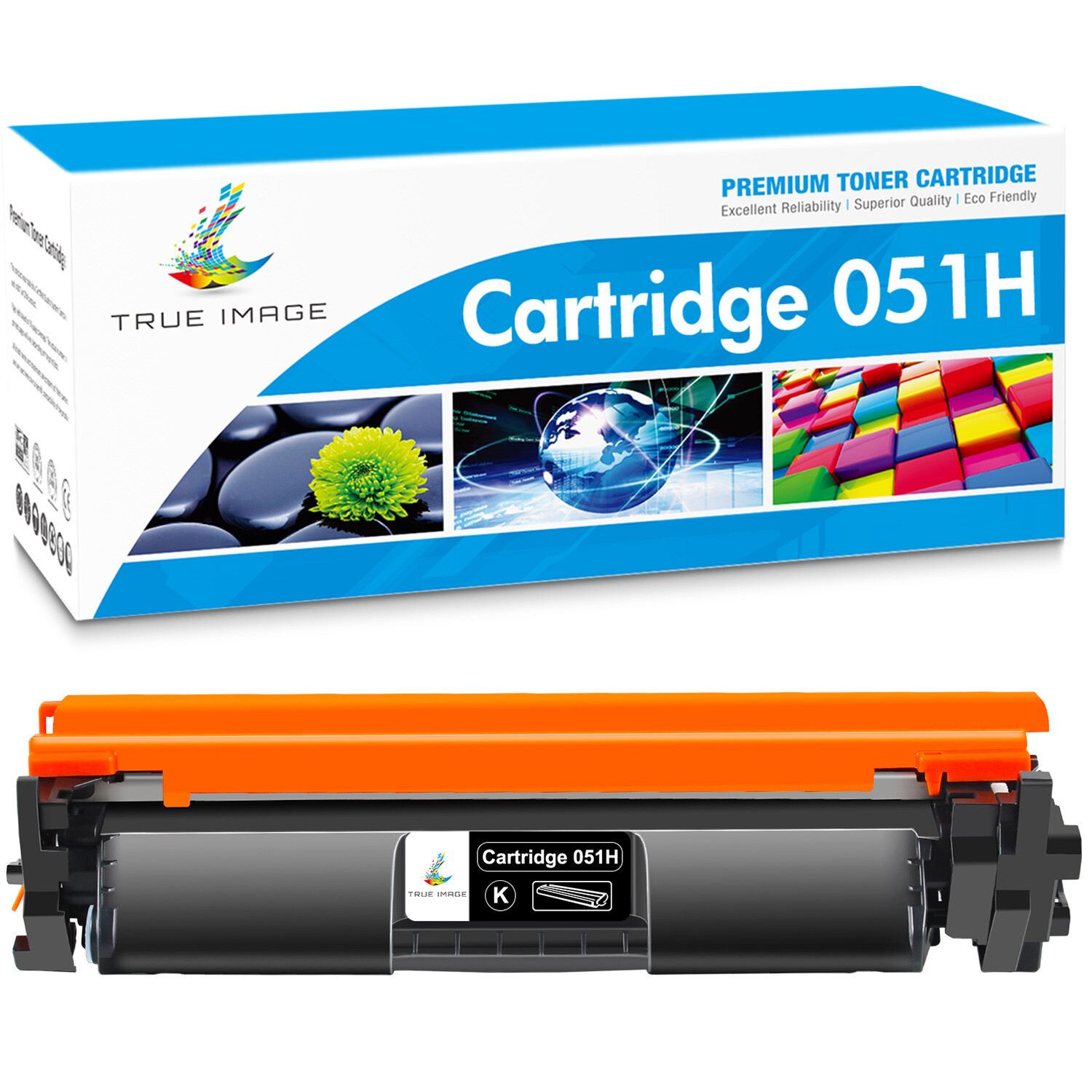 1PK 051 H Toner Cartridge Compatible For Canon 051 ImageCLASS LBP162dw MF269dw