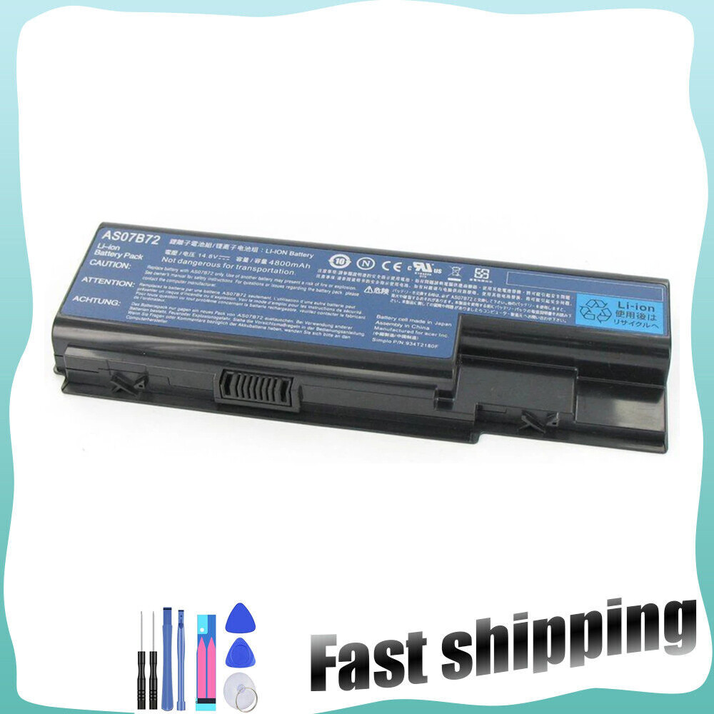 6Cells Battery for Acer 5520 AS07B31 AS07B32 AS07B41 AS07B42 AS07B51