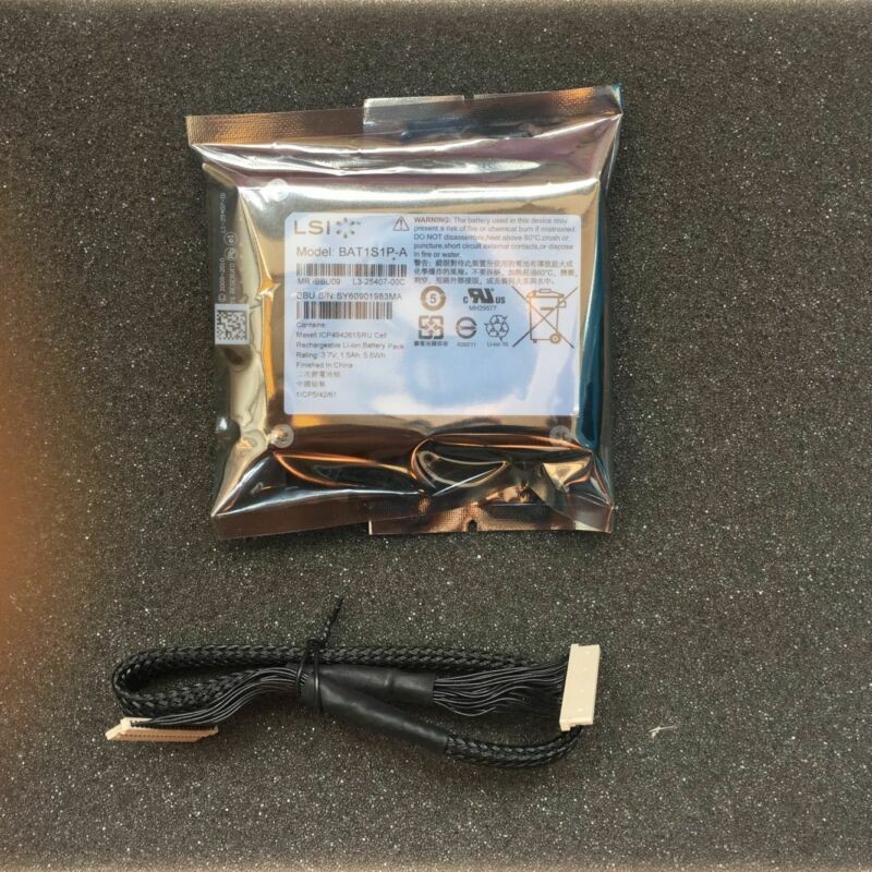 NEW LSI IBBU09 BAT1S1P-A Battery Backup for 9265 9266 9270 9271 9285, 9286