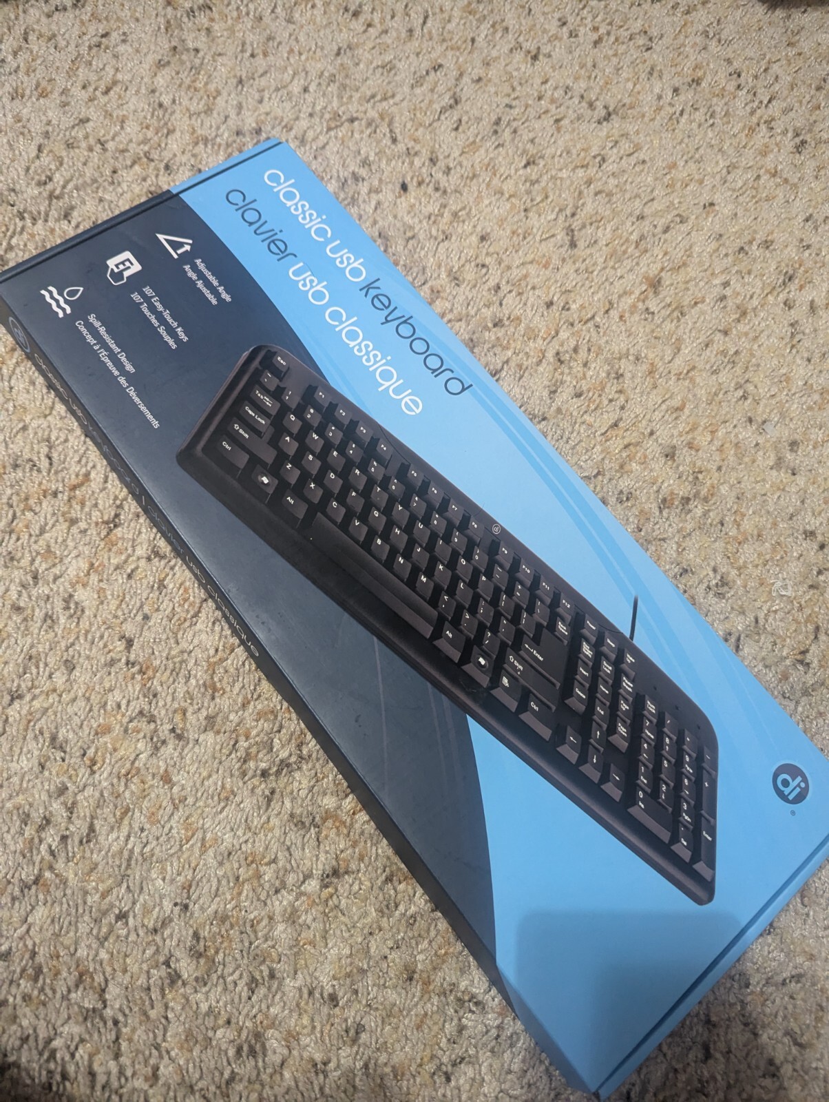 Digital Innovations Classic USB Wired Keyboard 