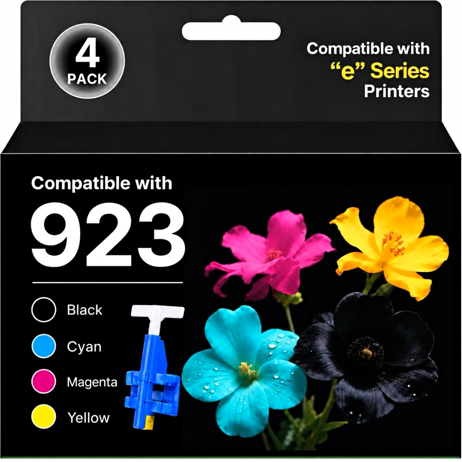 MISTYPAEKS HP Compatible 923 Ink Cartridges magenta and yellow only