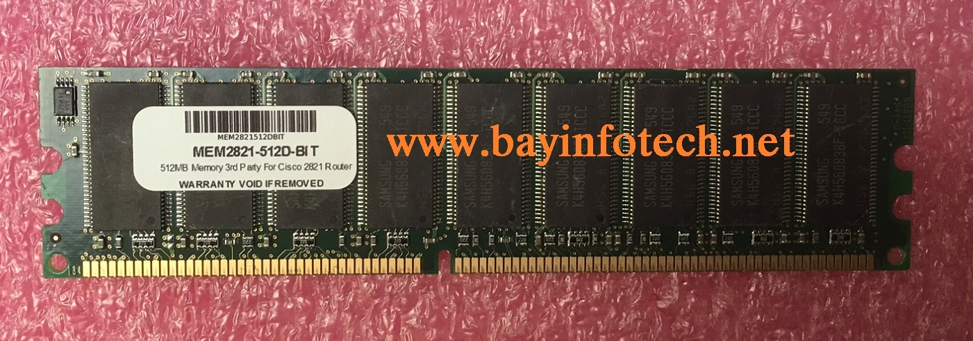 MEM2821-512D 512MB Memory 3rd Party For Cisco 2821 Router