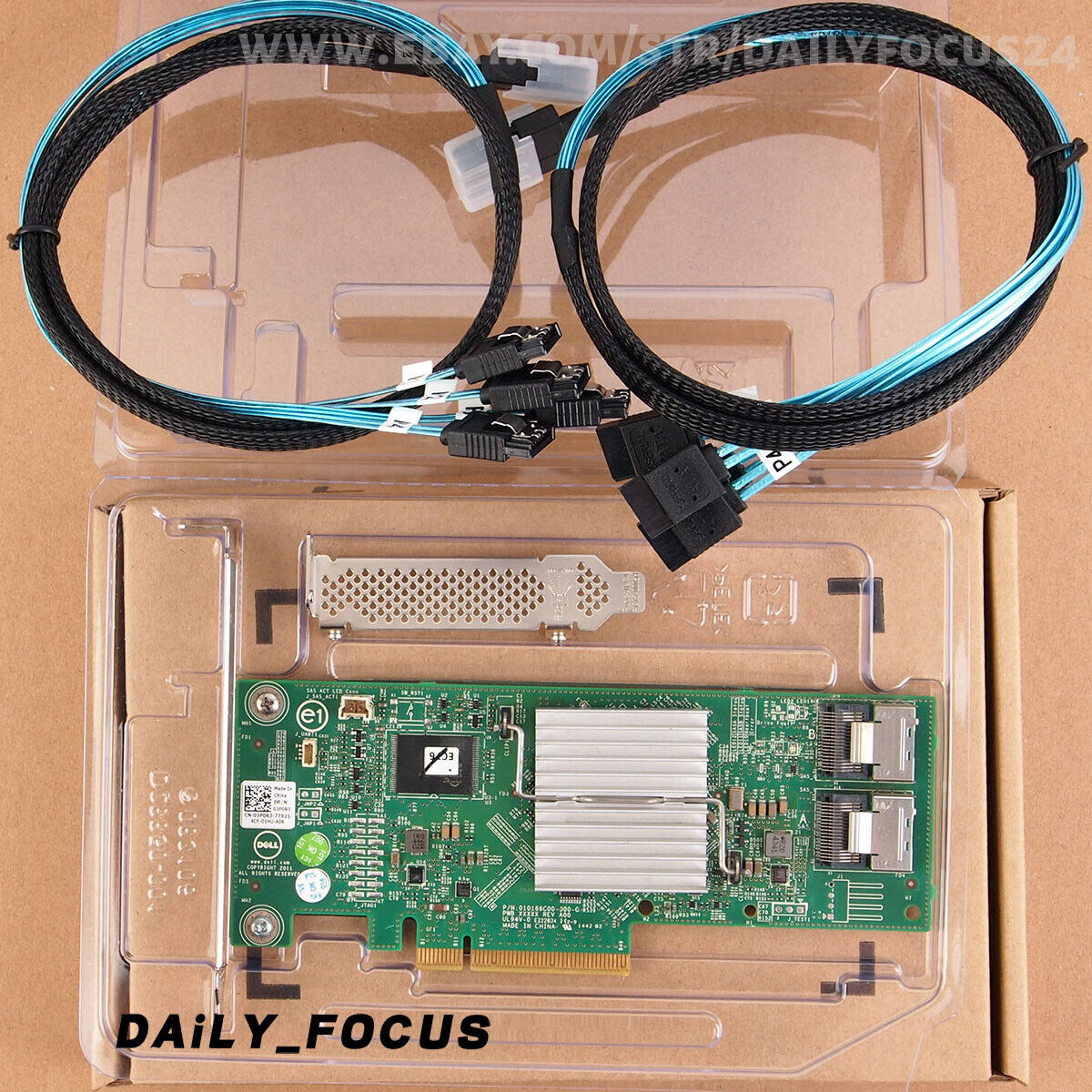 Dell H310 6Gbps SAS HBA w/ LSI 9211-8i P20 IT Mode For ZFS unRAID FreeNAS