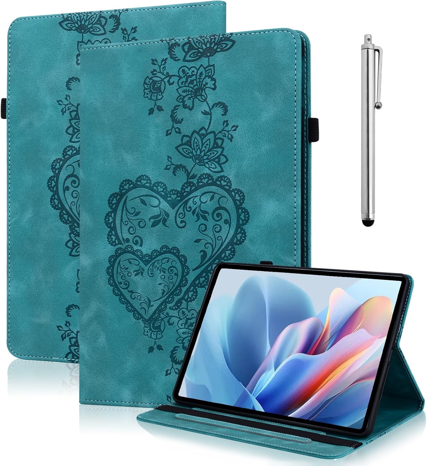 Case for Samsung Galaxy Tab A11 8.7-Inch 2025 Multi Angle Flip PU Leather Cover
