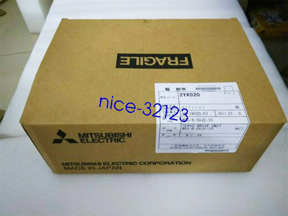 One Mitsubishi MDS-B-SVJ2-10 Servo Drive New In Box MDSBSVJ210 Fast Shipping