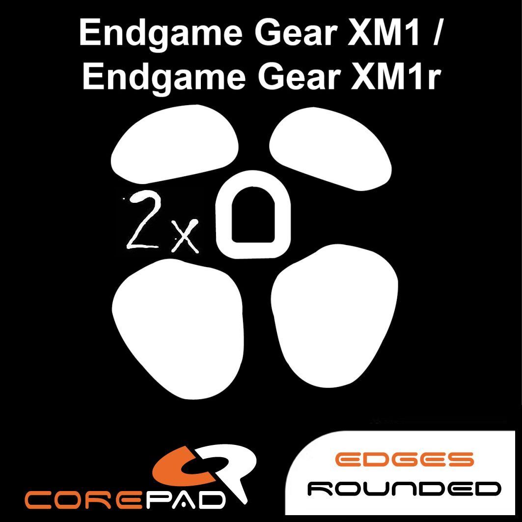 Corepad Skatez Endgame Gear XM1 XM1r Replacement Mouse Feet Hyperglides Teflon