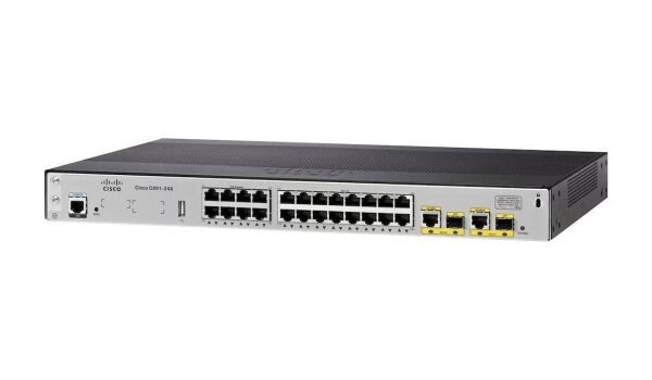 CISCO 890 Series C891-24X/K9 Integrated Services Router With Power Cord. TESTED