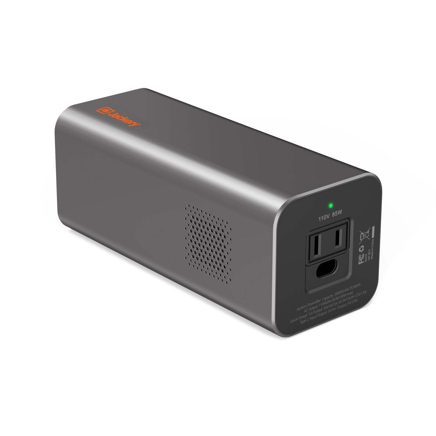 Jackery PowerBar Portable Electronics Charger & AC Outlet 20800mAh - NEW