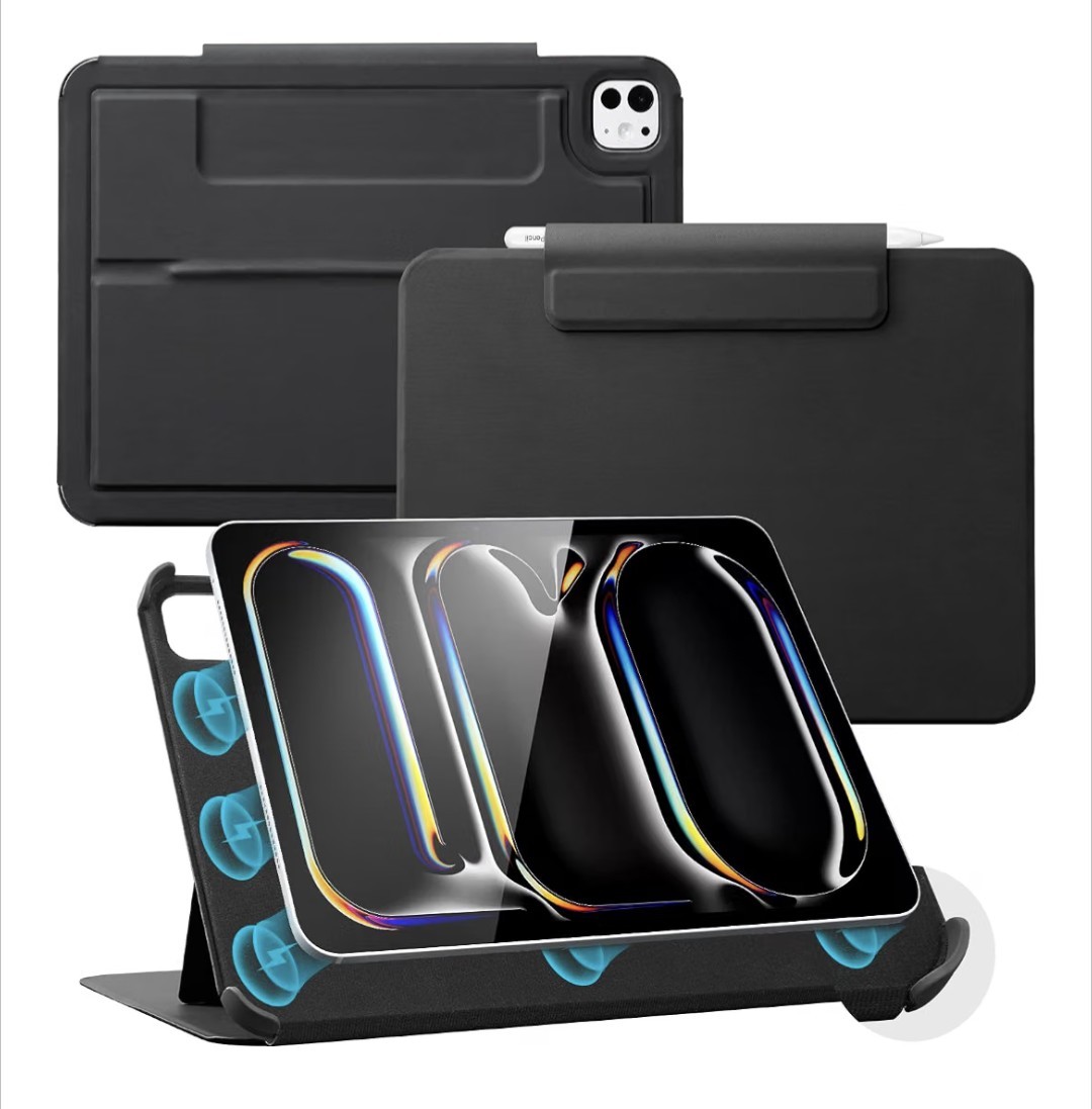 CoBak Magnetic Case with Stand for iPad Pro 13 Inch (M4/M5) 2024/2025, Multiple