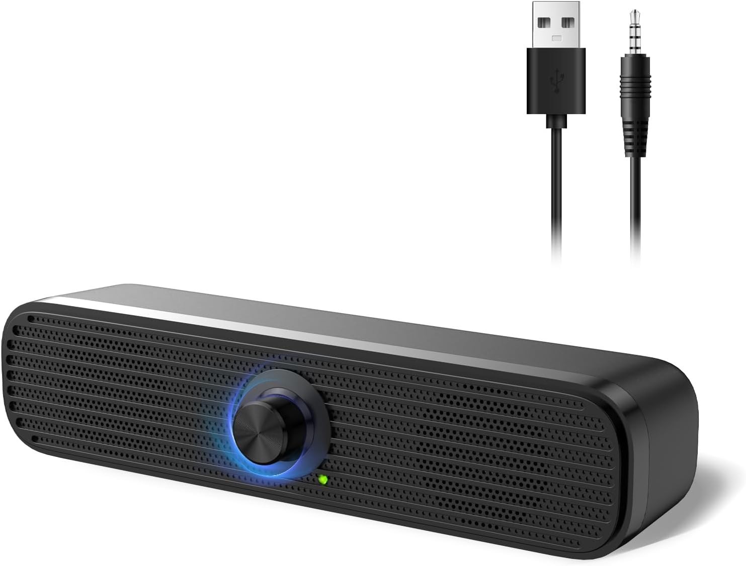 1Mii Computer Speakers for Desktop Laptop Tablet, USB Powered PC Speakers, Sm...