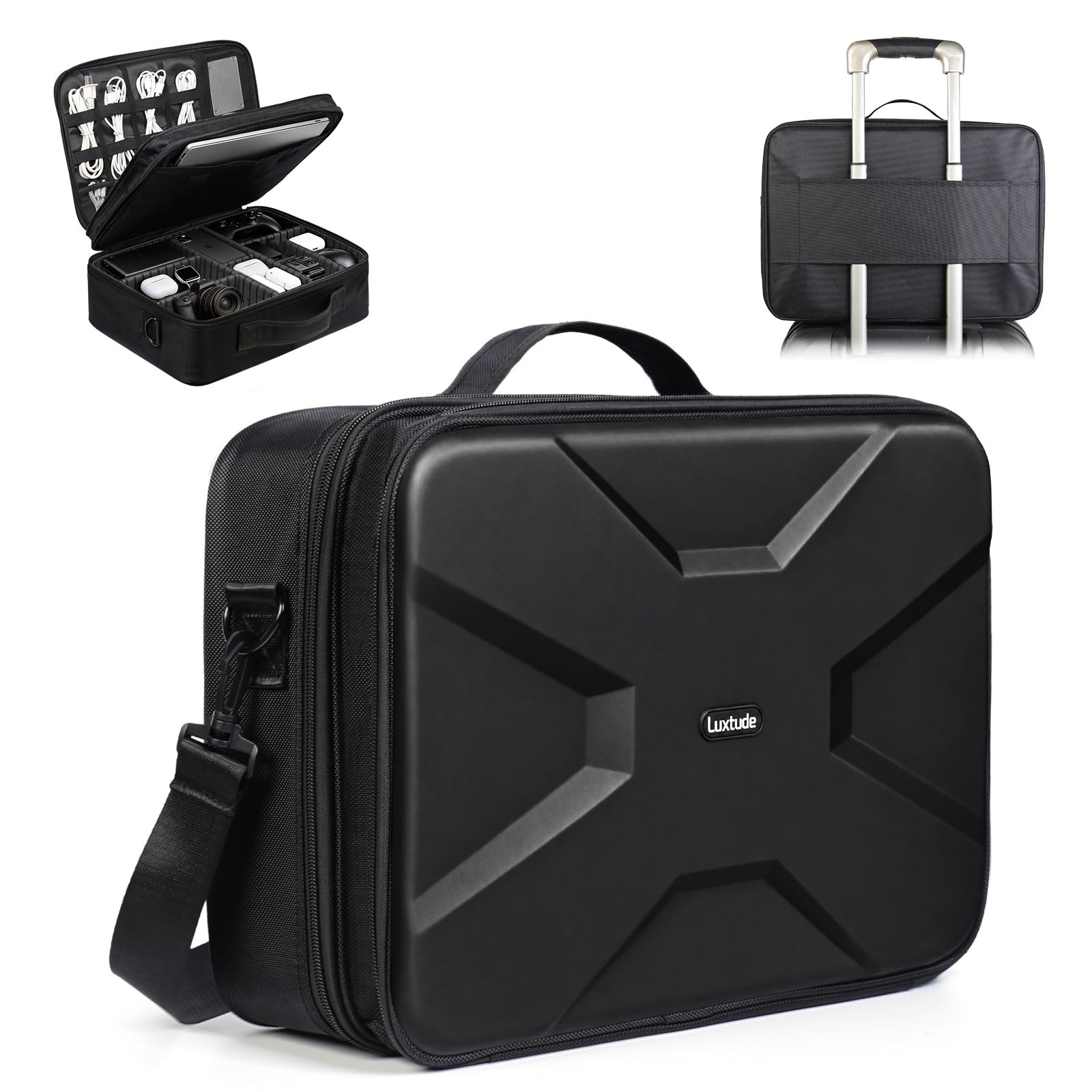 Extra Large Electronics Organizer Travel Case, Large Tool Bag